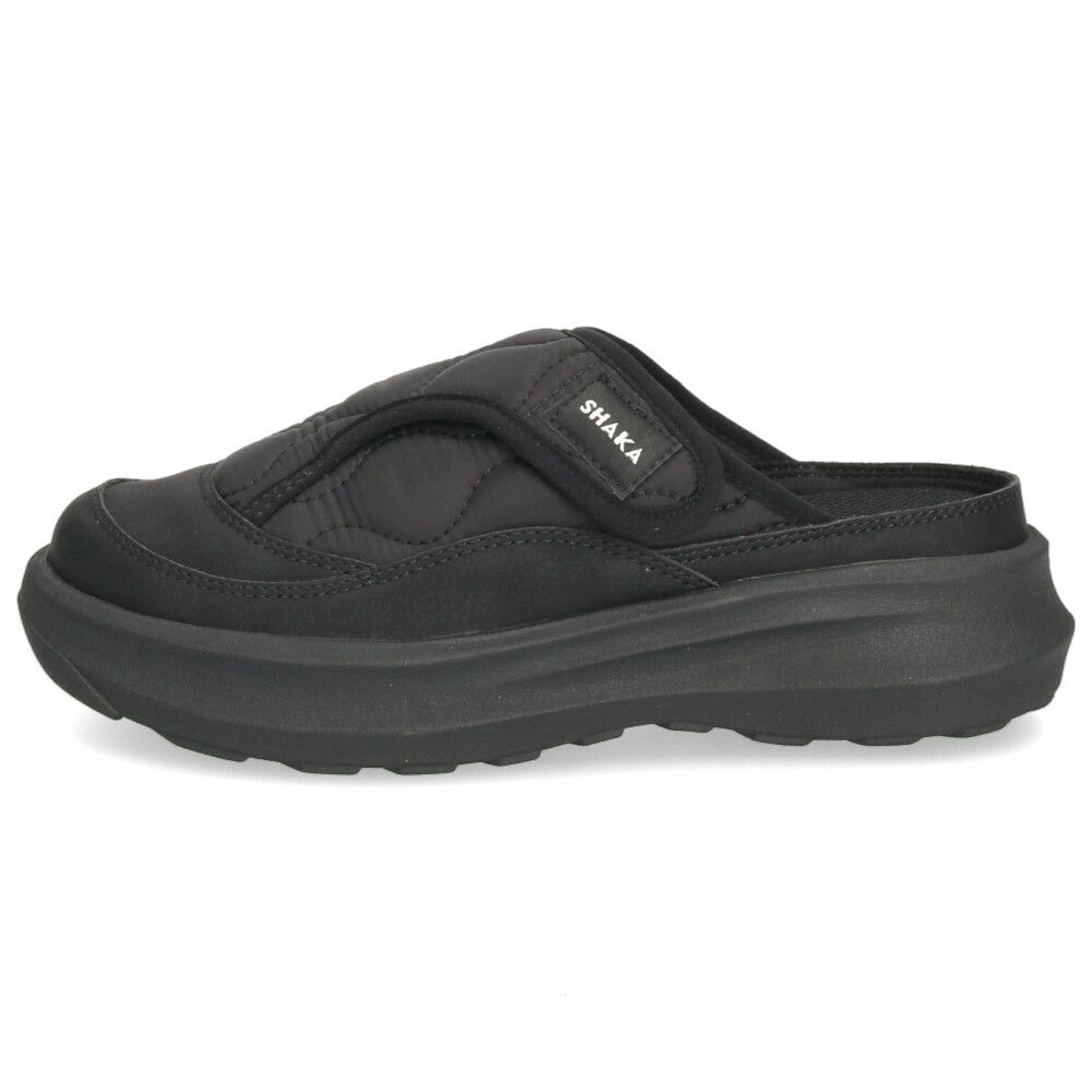 シャカ サンダル レディース 黒 厚底 靴 シュラフ スライド ゲス SCHLAF SLIDE GES クロッグ サボ ルームシューズ 防寒 軽量 SHAKA SK-346 ブラック ダークブラウン トープ