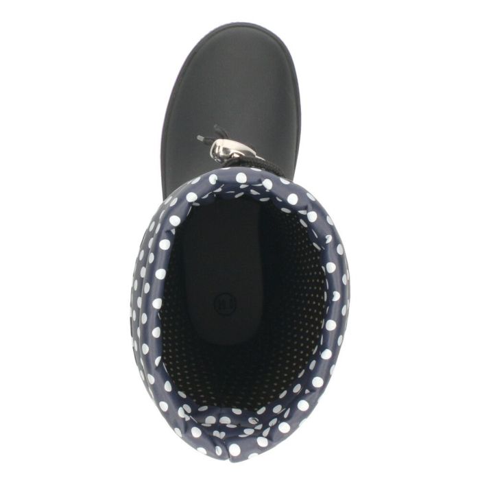 キッズ 長靴 おしゃれ 女の子 レインブーツ 水玉 かわいい 絞れる ジュニア レインシューズ 歩きやすい 滑りにくい パレード 56603 Parade 