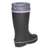 キッズ 長靴 おしゃれ 女の子 レインブーツ 水玉 かわいい 絞れる ジュニア レインシューズ 歩きやすい 滑りにくい パレード 56603 Parade 