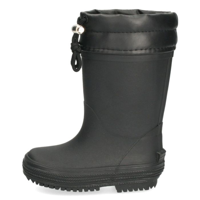長靴 キッズ 男の子 女の子 レインブーツ 雨 雪 ロング丈 防寒 保温 防滑 柔らかい スノーブーツ 滑りにくい ブラック 黒 通園 通学 Parade パレード 56602