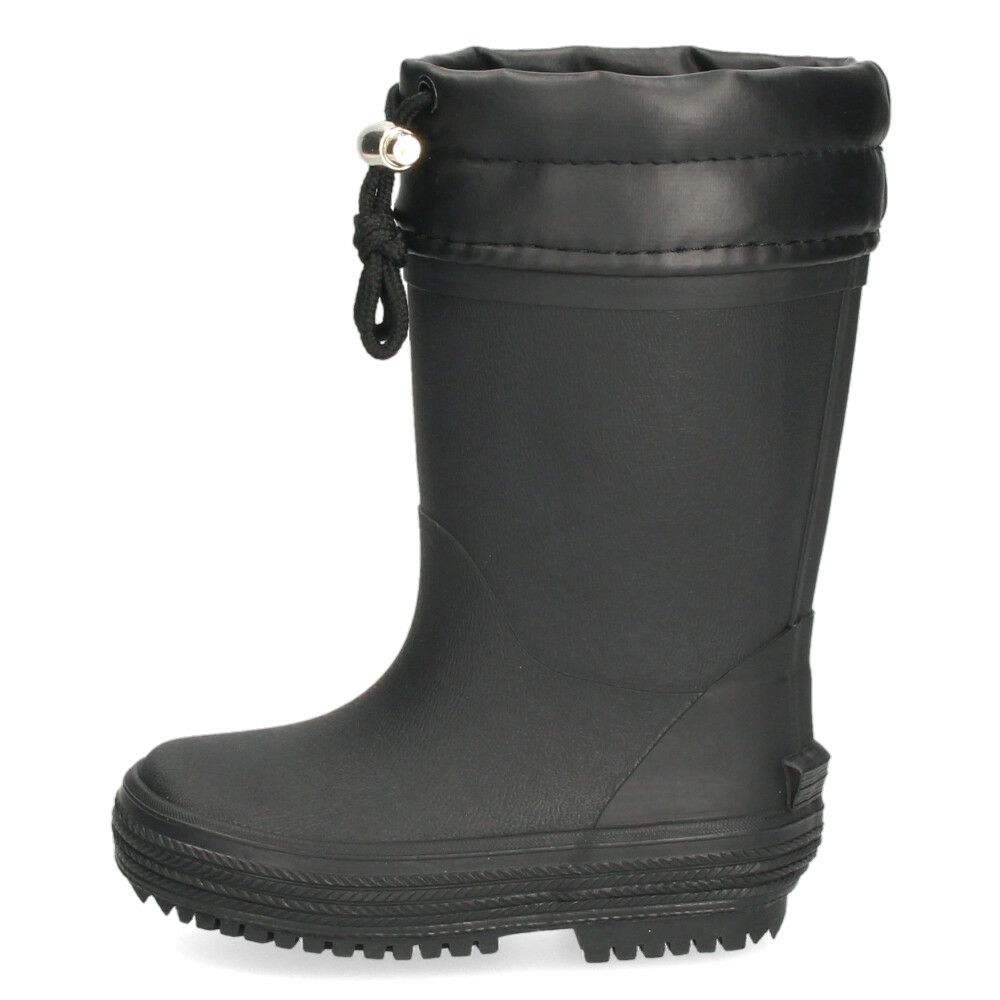 長靴 キッズ 男の子 女の子 レインブーツ 雨 雪 ロング丈 防寒 保温 防滑 柔らかい スノーブーツ 滑りにくい ブラック 黒 通園 通学 Parade パレード 56602