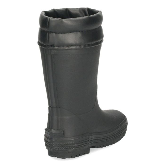 長靴 キッズ 男の子 女の子 レインブーツ 雨 雪 ロング丈 防寒 保温 防滑 柔らかい スノーブーツ 滑りにくい ブラック 黒 通園 通学 Parade パレード 56602