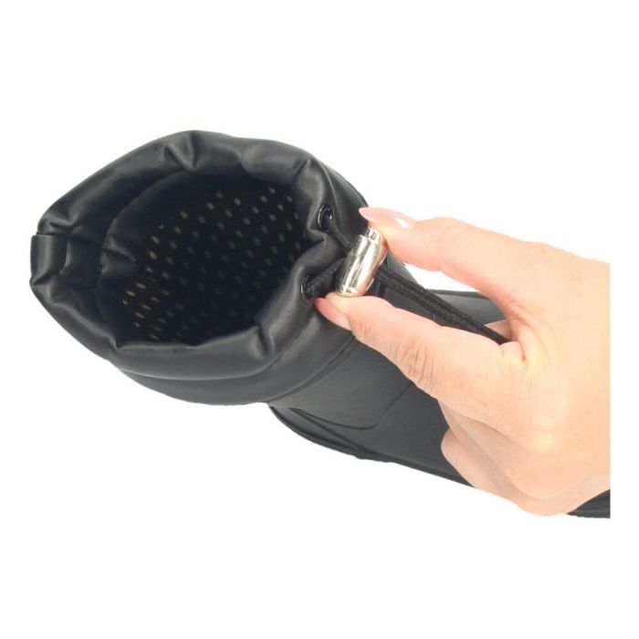 長靴 キッズ 男の子 女の子 レインブーツ 雨 雪 ロング丈 防寒 保温 防滑 柔らかい スノーブーツ 滑りにくい ブラック 黒 通園 通学 Parade パレード 56602