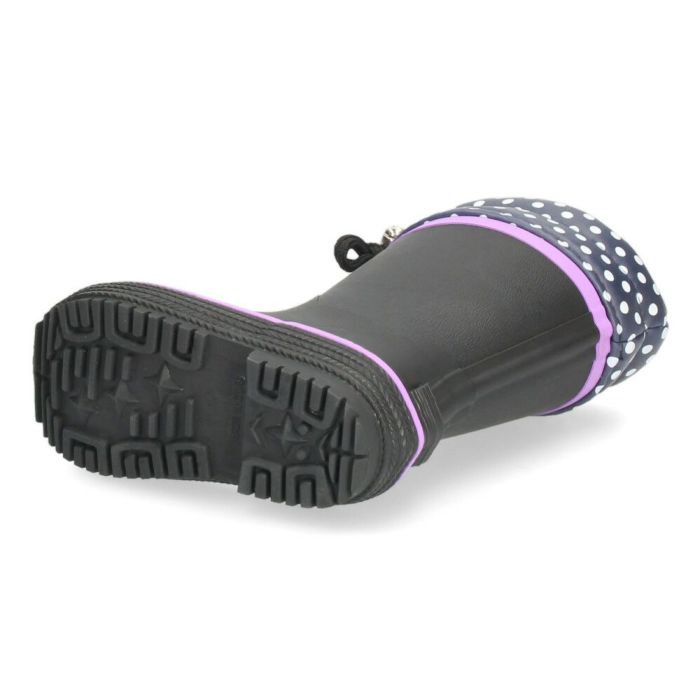 長靴 キッズ 男の子 女の子 レインブーツ 雨 雪 ロング丈 防寒 保温 防滑 柔らかい スノーブーツ 滑りにくい ブラック 黒 通園 通学 Parade パレード 56602