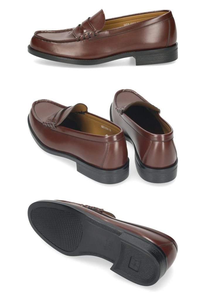 ローファー 学生 メンズ ハルタ HARUTA 29cm 30cm 黒 3E 通学 学生 靴 通勤 学生靴 ブラック クロ フォーマル 6550 紳士靴 コインローファー セレモニー 日本製 【サイズ交換OK】