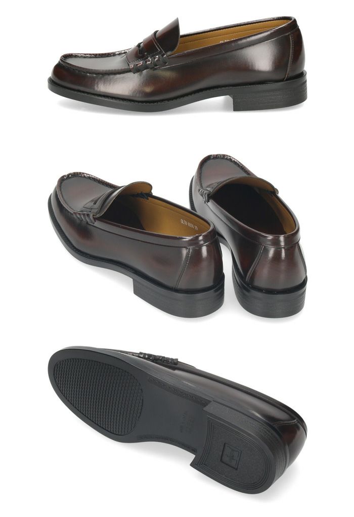 ローファー 学生 メンズ ハルタ HARUTA 29cm 30cm 黒 3E 通学 学生 靴 通勤 学生靴 ブラック クロ フォーマル 6550 紳士靴 コインローファー セレモニー 日本製 【サイズ交換OK】