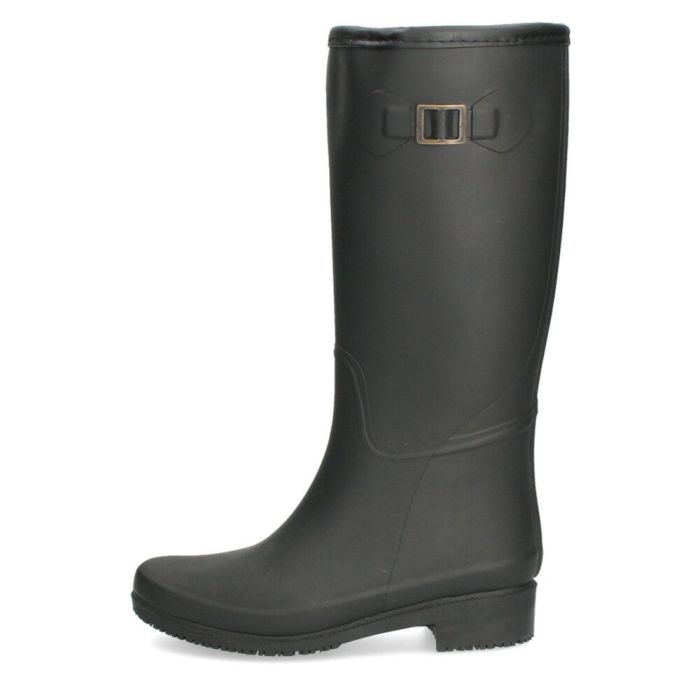 長靴 レディース 雪 おしゃれ レインブーツ 軽量 防寒 暖かい ロング ブーツ 防滑 靴 防水 ブラック カーキ 黒 パレード 52601 Parade