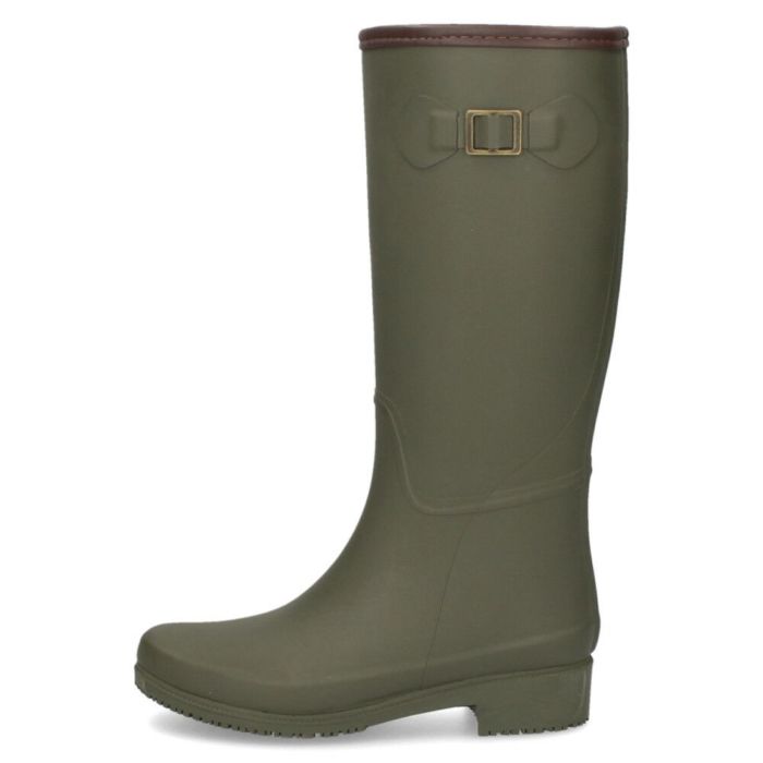 長靴 レディース 雪 おしゃれ レインブーツ 軽量 防寒 暖かい ロング ブーツ 防滑 靴 防水 ブラック カーキ 黒 パレード 52601 Parade