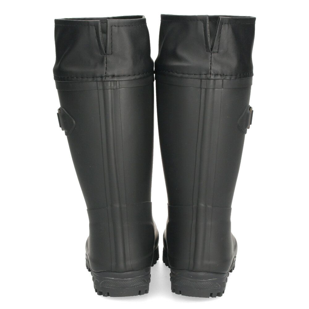 長靴 キッズ レインブーツ 靴 防滑 防寒 防水 雨靴 通学 折り返し可能 屈曲性 雪対応 男の子 女の子 ジュニア パレード56601 Parade ブラック ブラウン