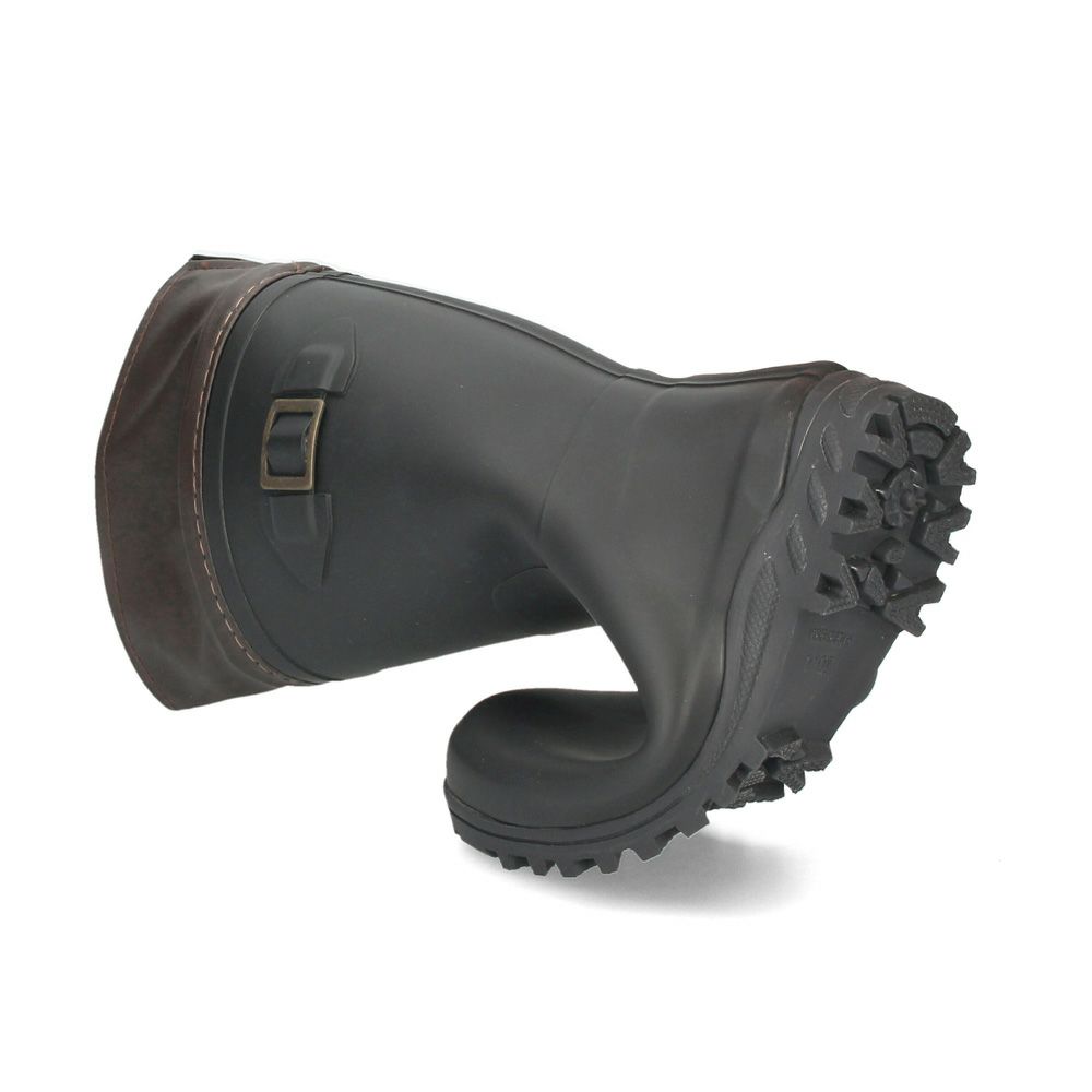 長靴 キッズ レインブーツ 靴 防滑 防寒 防水 雨靴 通学 折り返し可能 屈曲性 雪対応 男の子 女の子 ジュニア パレード56601 Parade ブラック ブラウン