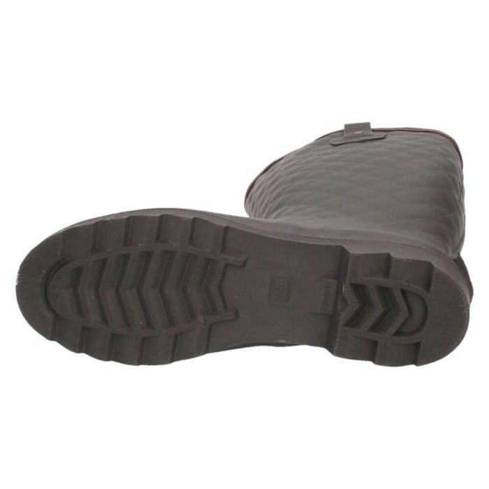 長靴 レディース 雪 レインブーツ 靴 ロング 完全防水 防滑 軽量 やわらか キルティング シンプル 黒 ブラウン ブラック 雨 大きいサイズParade 52602