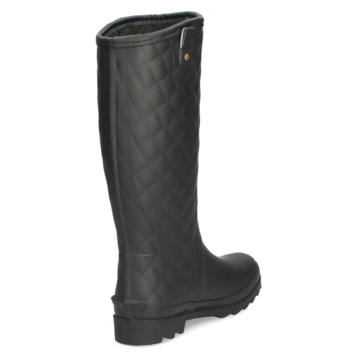 長靴 レディース 雪 レインブーツ 靴 ロング 完全防水 防滑 軽量 やわらか キルティング シンプル 黒 ブラウン ブラック 雨 大きいサイズParade 52602