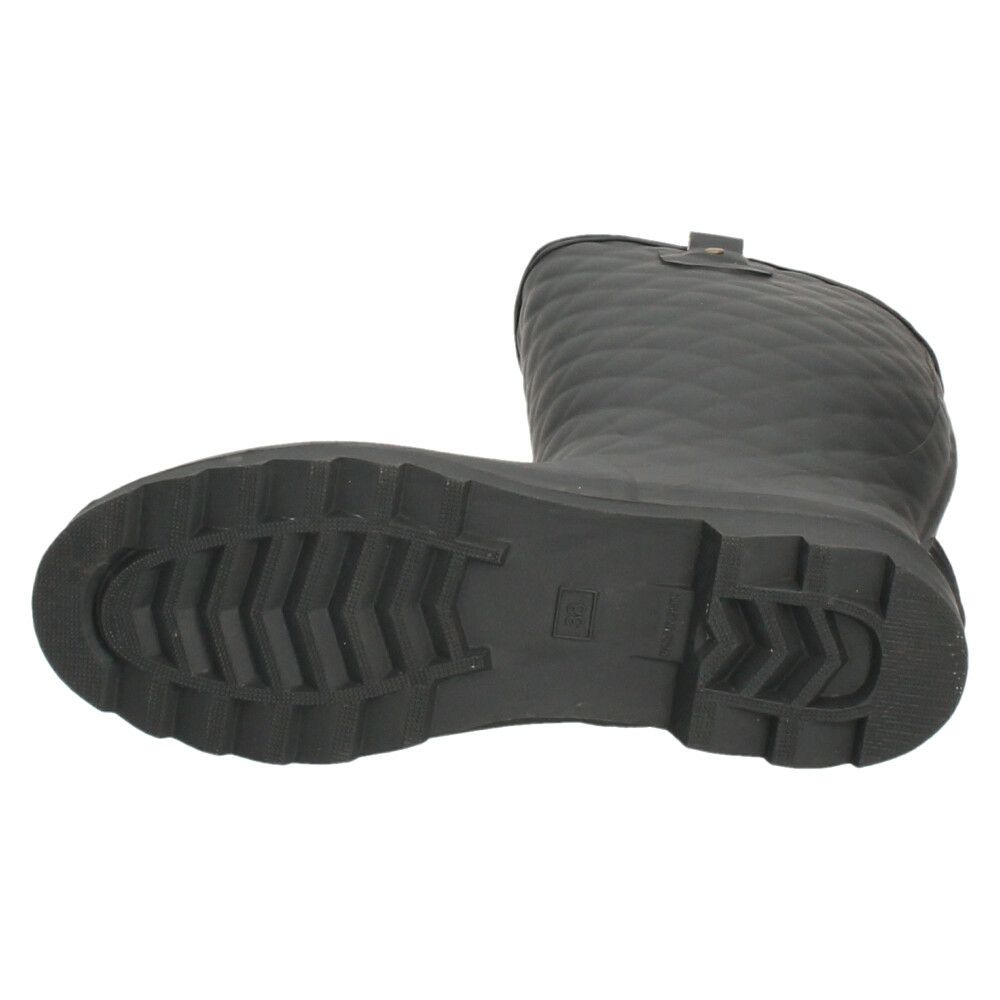 長靴 レディース 雪 レインブーツ 靴 ロング 完全防水 防滑 軽量 やわらか キルティング シンプル 黒 ブラウン ブラック 雨 大きいサイズParade 52602