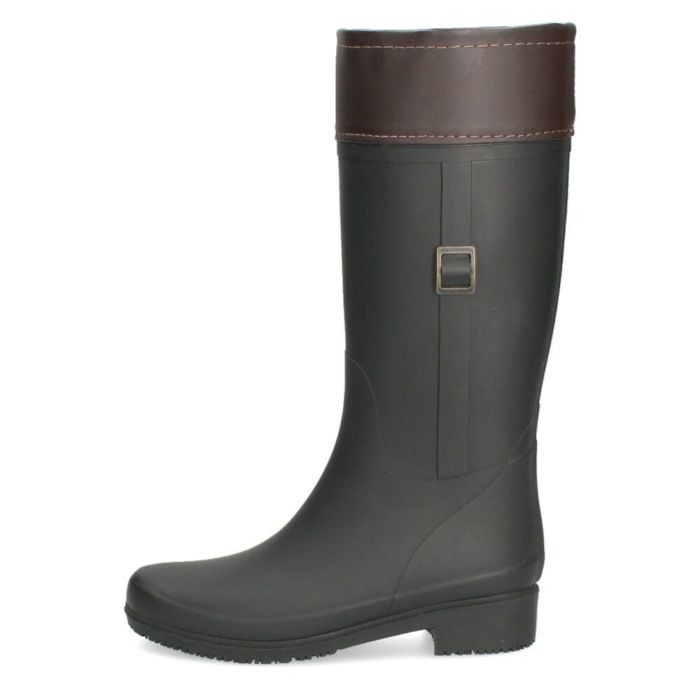 長靴 レディース おしゃれ 防寒 雪 冬 軽量 レインブーツ ロング ロングブーツ 完全防水 あったかい 滑りにくい 柔らかい シンプル きれいめ 黒 ブラック Parade パレード 52603