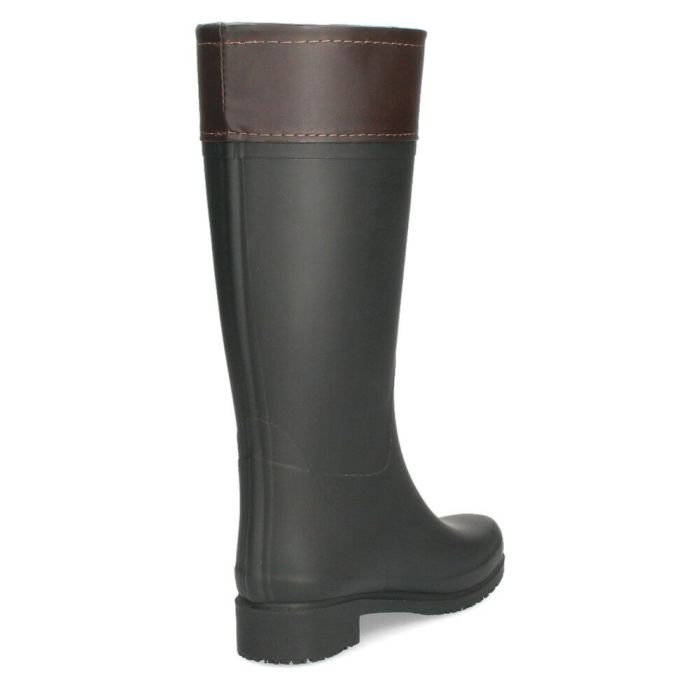 長靴 レディース おしゃれ 防寒 雪 冬 軽量 レインブーツ ロング ロングブーツ 完全防水 あったかい 滑りにくい 柔らかい シンプル きれいめ 黒 ブラック Parade パレード 52603