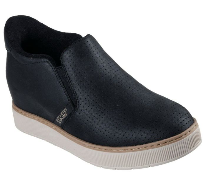 スケッチャーズ スリップインズ レディース スリッポン カジュアルシューズ 紐なし ボブス ハッシュ アップ ノーマル幅 ハンズフリー 靴 SKECHERS Slip－ins HUSHUP 114865