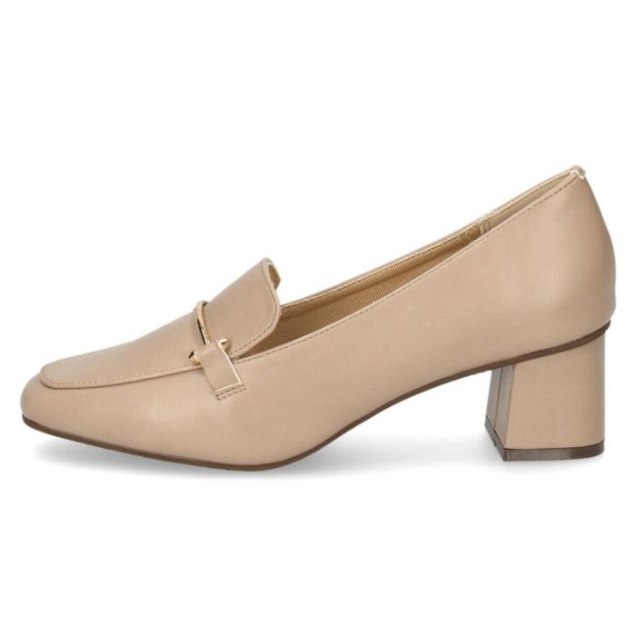 ローファー レディース パンプス スクエアトゥ ビット付き 歩きやすい 柔らか素材 オフィス 通勤 通学 カジュアル パレード 51106 Parade ブラック オーク