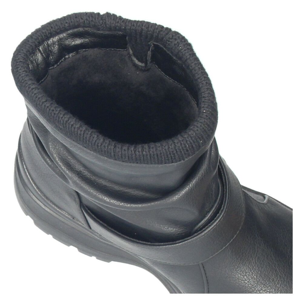 ブーツ レディース 防水 防滑 歩きやすい 疲れない エンジニアブーツ ショート 雨 くしゅくしゅ 軽量 ヒール サイドゴア 抗菌 防臭 Parade 40010