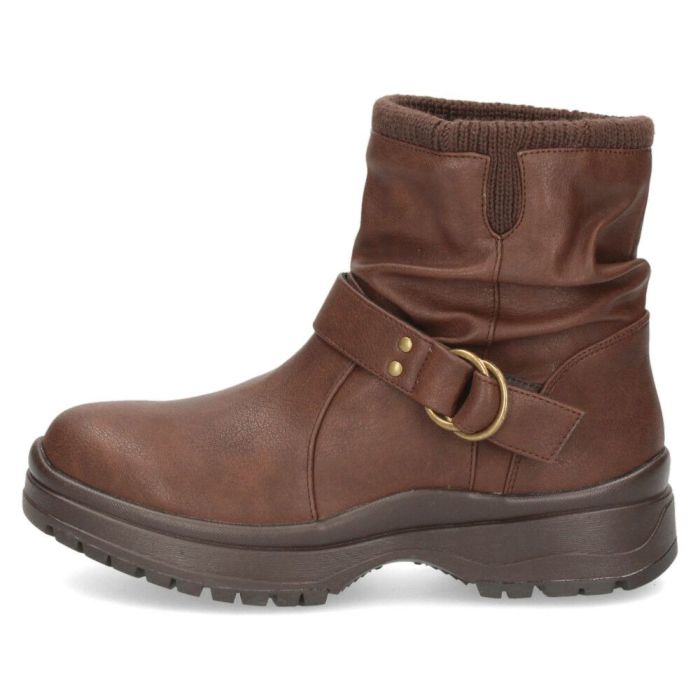 ブーツ レディース 防水 防滑 歩きやすい 疲れない エンジニアブーツ ショート 雨 くしゅくしゅ 軽量 ヒール サイドゴア 抗菌 防臭 Parade 40010