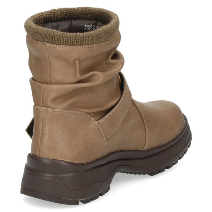 ブーツ レディース 防水 防滑 歩きやすい 疲れない エンジニアブーツ ショート 雨 くしゅくしゅ 軽量 ヒール サイドゴア 抗菌 防臭 Parade 40010