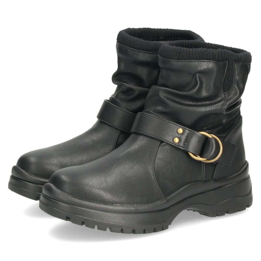 ブーツ レディース 防水 防滑 歩きやすい 疲れない エンジニアブーツ ショート 雨 くしゅくしゅ 軽量 ヒール サイドゴア 抗菌 防臭 Parade 40010