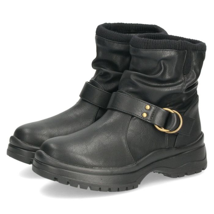 ブーツ レディース 防水 防滑 歩きやすい 疲れない エンジニアブーツ ショート 雨 くしゅくしゅ 軽量 ヒール サイドゴア 抗菌 防臭 Parade 40010