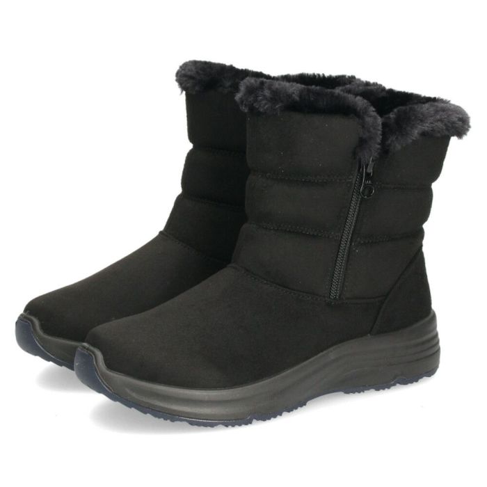 ブーツ レディース 歩きやすい 防水 防寒 冬 軽量 ショートブーツ ボア 黒 幅広 4E ゆったり 滑りにくい 撥水 靴 パンジー Pansy 4605