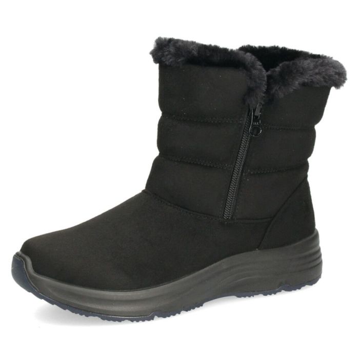 ブーツ レディース 歩きやすい 防水 防寒 冬 軽量 ショートブーツ ボア 黒 幅広 4E ゆったり 滑りにくい 撥水 靴 パンジー Pansy 4605