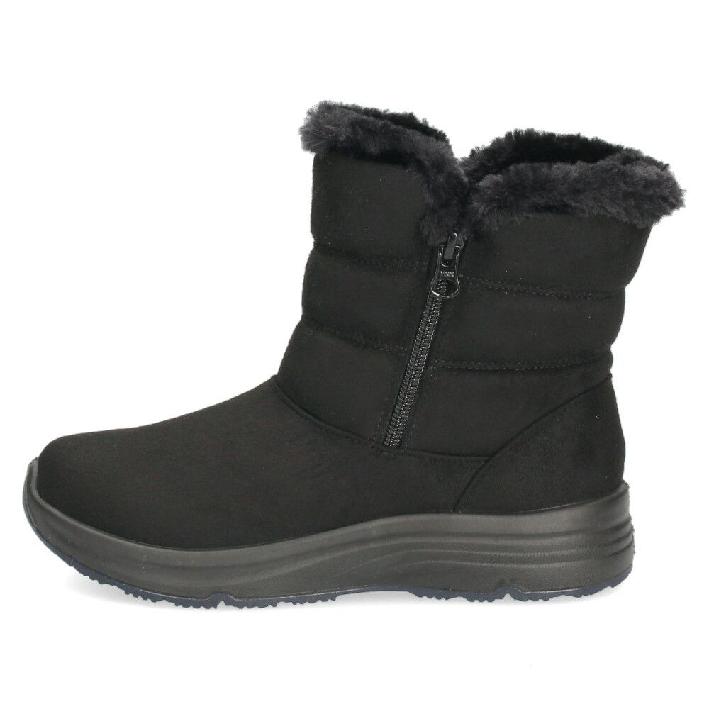 ブーツ レディース 歩きやすい 防水 防寒 冬 軽量 ショートブーツ ボア 黒 幅広 4E ゆったり 滑りにくい 撥水 靴 パンジー Pansy 4605