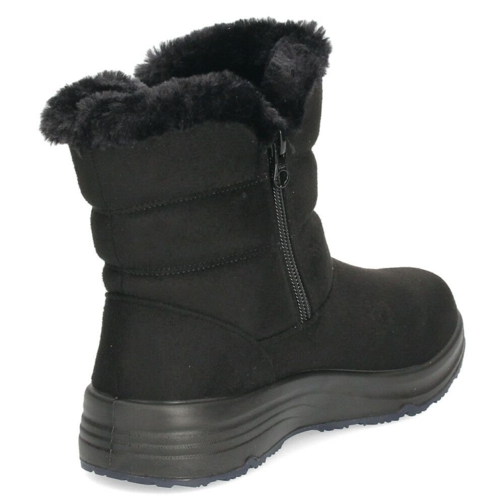 ブーツ レディース 歩きやすい 防水 防寒 冬 軽量 ショートブーツ ボア 黒 幅広 4E ゆったり 滑りにくい 撥水 靴 パンジー Pansy 4605