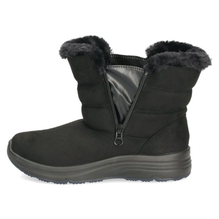 ブーツ レディース 歩きやすい 防水 防寒 冬 軽量 ショートブーツ ボア 黒 幅広 4E ゆったり 滑りにくい 撥水 靴 パンジー Pansy 4605