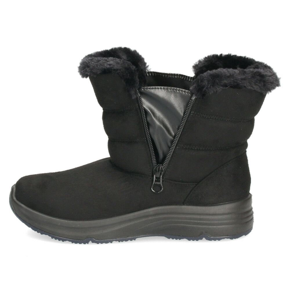 ブーツ レディース 歩きやすい 防水 防寒 冬 軽量 ショートブーツ ボア 黒 幅広 4E ゆったり 滑りにくい 撥水 靴 パンジー Pansy 4605