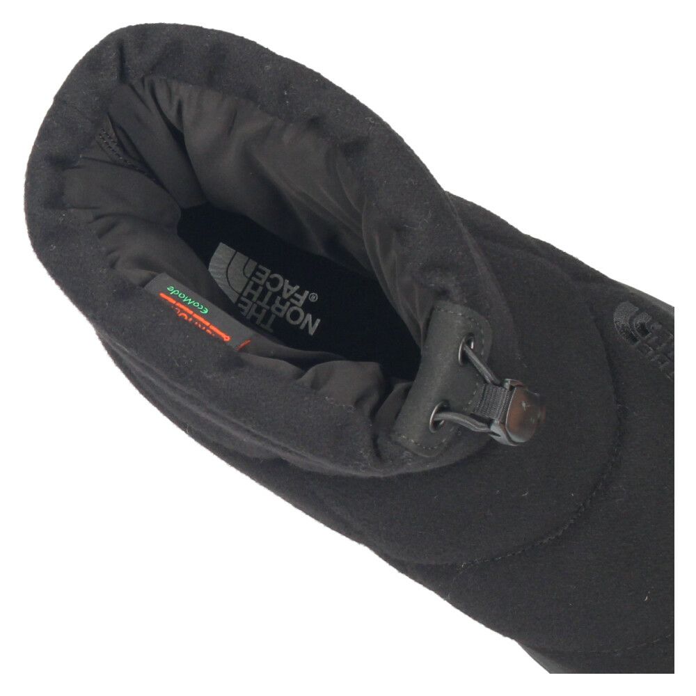 ノースフェイス ブーツ メンズ レディース 防水 ヌプシ ブーティ ショート ウォータープルーフ ウール 冬 雪 防寒 黒 NF52572 THE NORTH FACE