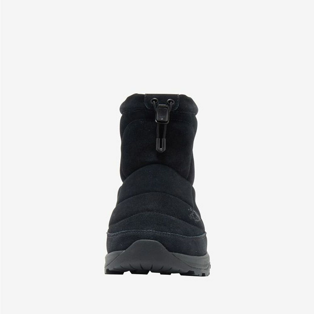 ノースフェイス ブーツ レディース 防水 ヌプシ ブーティ ショート ウォータープルーフ スエード 冬 雪 防寒 黒 NF52571 THE NORTH FACE