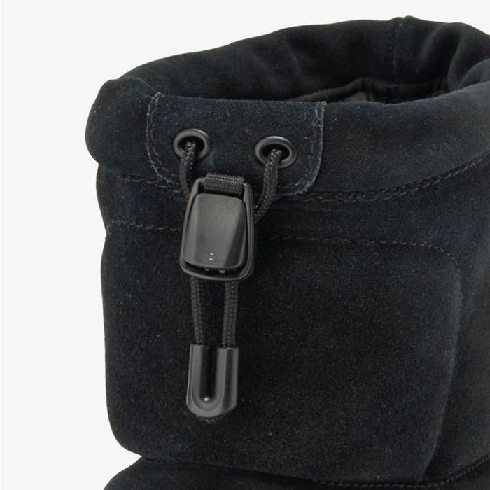 ノースフェイス ブーツ レディース 防水 ヌプシ ブーティ ショート ウォータープルーフ スエード 冬 雪 防寒 黒 NF52571 THE NORTH FACE