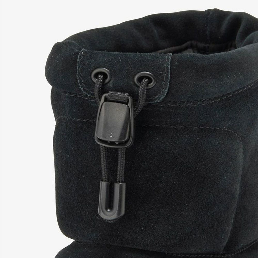 ノースフェイス ブーツ レディース 防水 ヌプシ ブーティ ショート ウォータープルーフ スエード 冬 雪 防寒 黒 NF52571 THE NORTH FACE