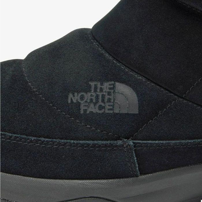 ノースフェイス ブーツ レディース 防水 ヌプシ ブーティ ショート ウォータープルーフ スエード 冬 雪 防寒 黒 NF52571 THE NORTH FACE