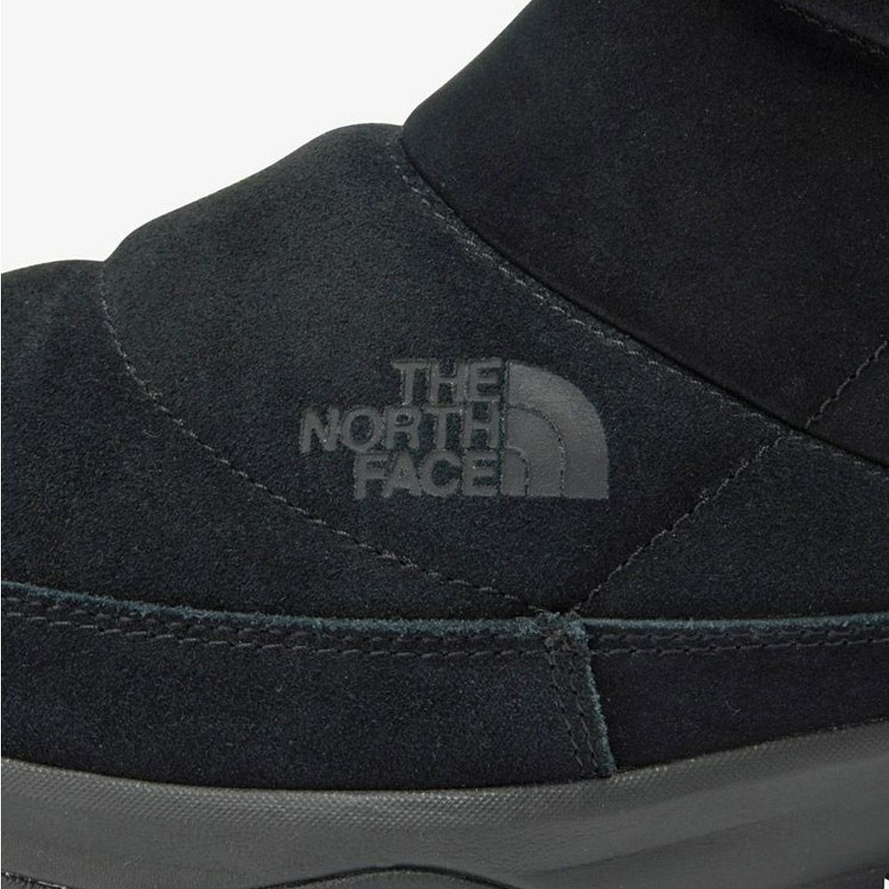ノースフェイス ブーツ レディース 防水 ヌプシ ブーティ ショート ウォータープルーフ スエード 冬 雪 防寒 黒 NF52571 THE NORTH FACE