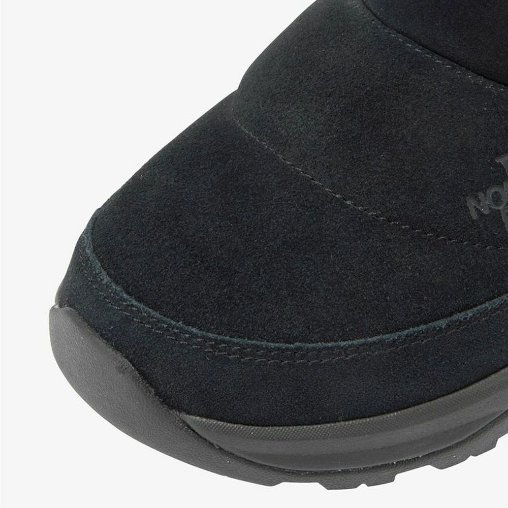 ノースフェイス ブーツ レディース 防水 ヌプシ ブーティ ショート ウォータープルーフ スエード 冬 雪 防寒 黒 NF52571 THE NORTH FACE