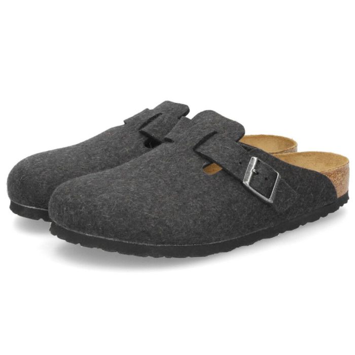 ビルケンシュトック メンズ クロッグ ボストン サンダル カジュアル シンプル おしゃれ ウールフェルト レギュラー BIRKENSTOCK 160371 160581 Boston