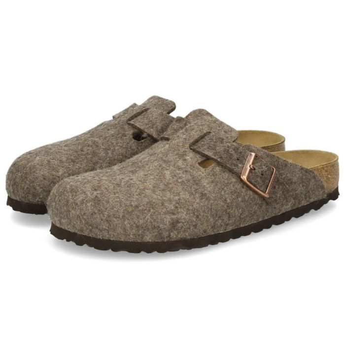 ビルケンシュトック メンズ クロッグ ボストン サンダル カジュアル シンプル おしゃれ ウールフェルト レギュラー BIRKENSTOCK 160371 160581 Boston