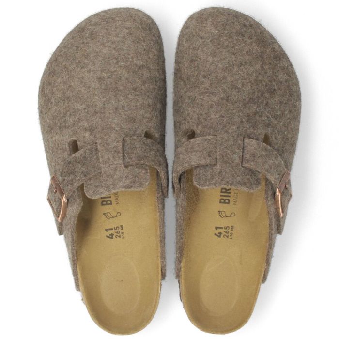 ビルケンシュトック メンズ クロッグ ボストン サンダル カジュアル シンプル おしゃれ ウールフェルト レギュラー BIRKENSTOCK 160371 160581 Boston