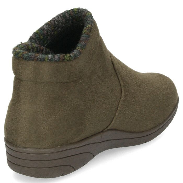 ショートブーツ レディース 防水 撥水 防滑 防寒 幅広 4E ゆったり アンクル丈 ブラック 黒 カーキ ブラウン サイドジップ PANSY パンジー PS1483