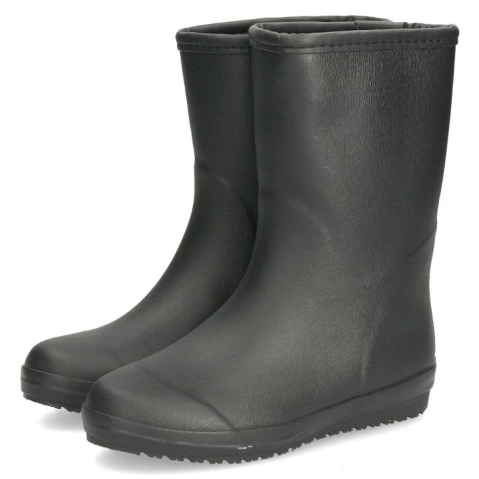 長靴 レディース ミドル丈 レインブーツ 防水 防滑 軽量 吸湿速乾素材使用 雨靴 雪 ブラック ボルドー 柔らか シンプル ガーデニング パレード 52606 Parade