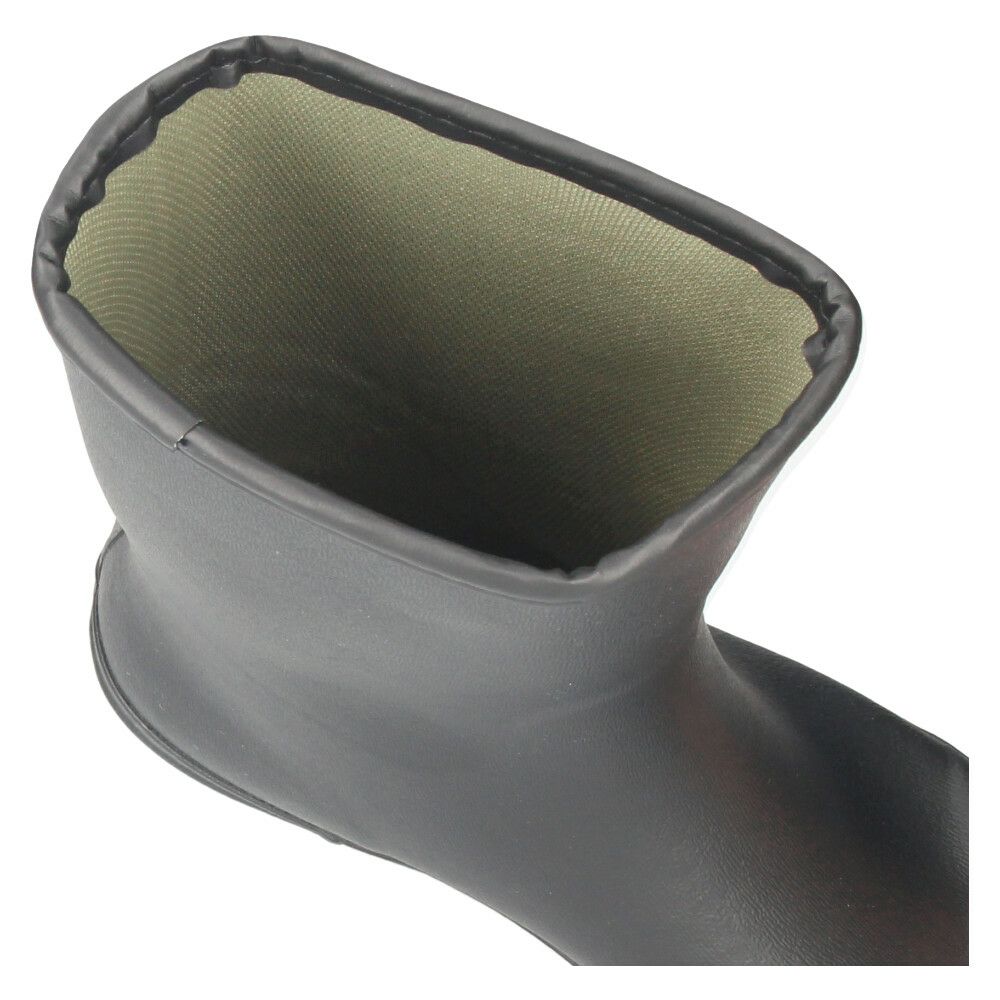 長靴 レディース ミドル丈 レインブーツ 防水 防滑 軽量 吸湿速乾素材使用 雨靴 雪 ブラック ボルドー 柔らか シンプル ガーデニング パレード 52606 Parade