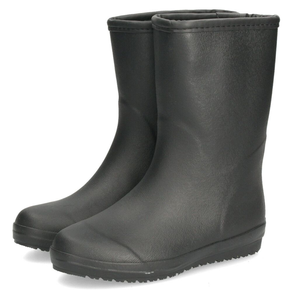 長靴 レディース ミドル丈 レインブーツ 防水 防滑 軽量 吸湿速乾素材使用 雨靴 雪 ブラック ボルドー 柔らか シンプル ガーデニング パレード 52606 Parade