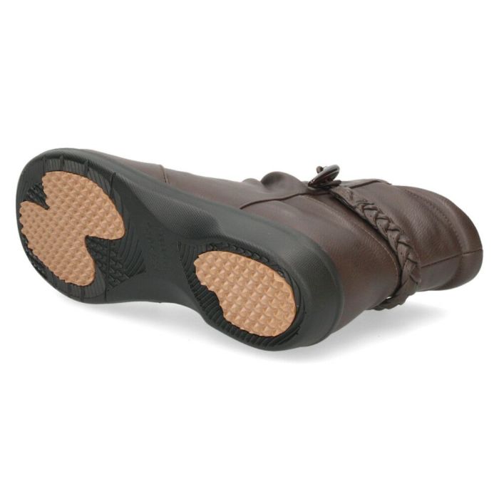 ショートブーツ レディース ブーツ 防水 防寒 幅広 4E ゆったり 黒 ブラック 晴雨兼用 履きやすい 柔らかい ローヒール Parade パレード 52907