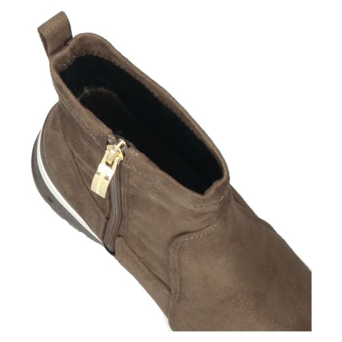 ブーツ レディース ショートブーツ 靴 黒 ブラック ミドルブーツ クッション性 幅広 撥水 サイドジップ ヒール エアークッション 厚底 ミッシェルクラン 5037 MK MICHEL KLEIN