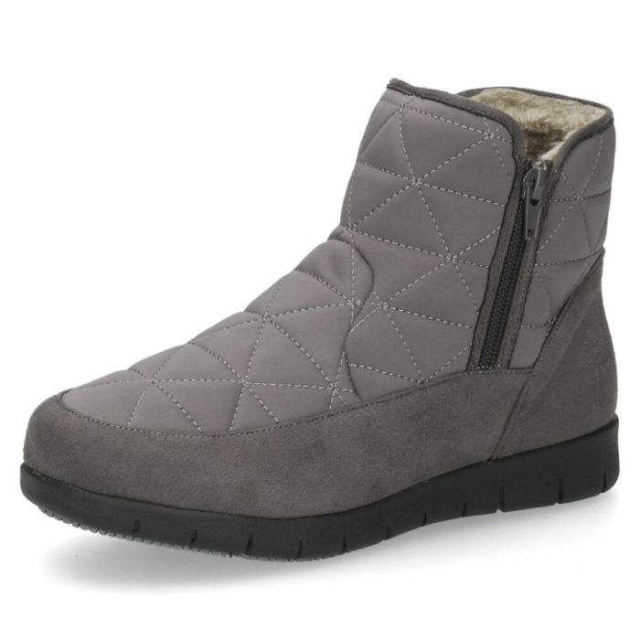 ショートブーツ レディース ブーツ 防水 防寒 幅広 3E ゆったり 黒 ブラック 晴雨兼用 あたたかい 履きやすい サイドジップ パレード 52901 Parade