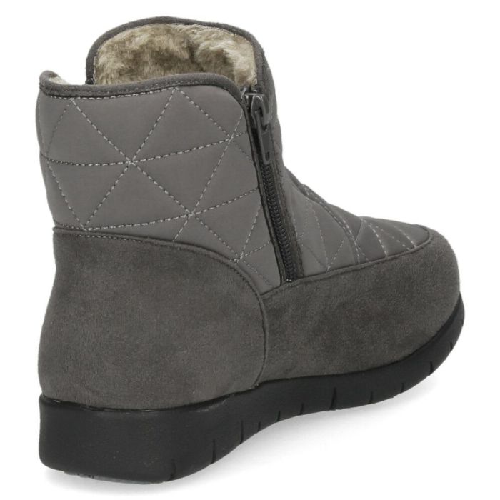 ショートブーツ レディース ブーツ 防水 防寒 幅広 3E ゆったり 黒 ブラック 晴雨兼用 あたたかい 履きやすい サイドジップ パレード 52901 Parade